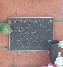 Dorothy Elaine Clive 