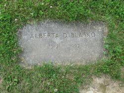 Alberta Marguerite <I>Denno</I> Blasko 