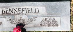 Mrs Arelia <I>Chappell</I> Bennefield 