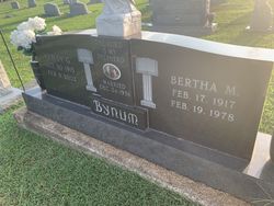 Bertha M <I>Brooks</I> Bynum 