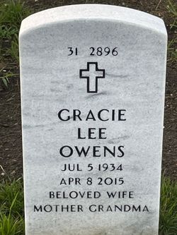 Gracie Lee <I>Smith</I> Owens 