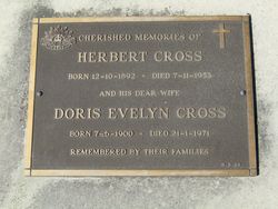 Doris Evelyn <I>Brown</I> Cross 