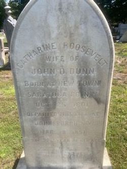 Catherine <I>Roosevelt</I> Dunn 