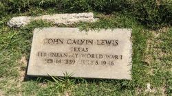 John Calvin Lewis 
