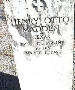 Henry Otto Madden 