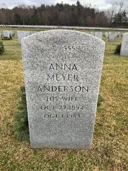 Anna <I>Meyer</I> Anderson 