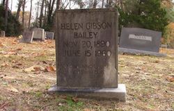 Mary Helen <I>Gibson</I> Bailey 