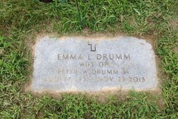 Emma Louise “Knutie” <I>Garnsey</I> Drumm 