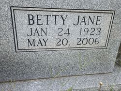 Betty Jane <I>Starnes</I> Agee 