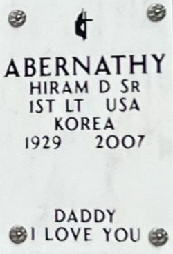 Hiram Dillard Abernathy Sr.