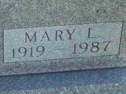 Mary Louise <I>Mulholland</I> Bates 
