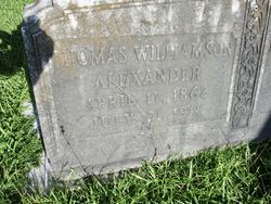 Thomas Williamson Alexander 