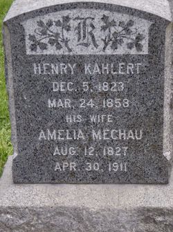 Amelia <I>Mechau</I> Kahlert 