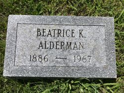 Beatrice B. <I>Kelly</I> Alderman 