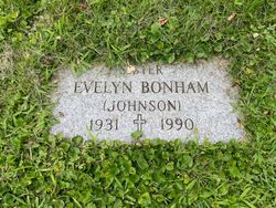 Evelyn <I>Johnson</I> Bonham 
