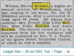 William Harvey Bowden 
