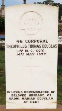 CORPORAL Theophilus Thomas Douglas 