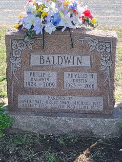 Phyllis Helen <I>Dustin</I> Baldwin 