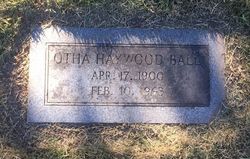 Otha Haywood Ball 