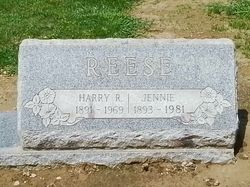 Jennie <I>Price</I> Reese 