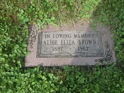 Alice Eliza Brown 