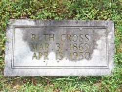 Ruth <I>Fox</I> Cross 