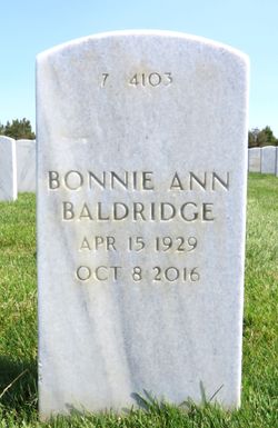 Bonnie Ann <I>Burnett</I> Baldridge 
