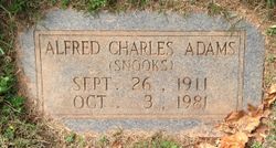 Alfred Charles “Snooks” Adams 