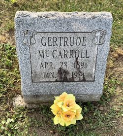 Rose Gertrude McCarroll 