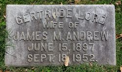 Gertrude Lord Andrew 
