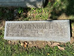 Elizabeth S <I>Achenbach</I> Miller 