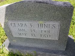 Clara Elizabeth <I>Rowgh</I> Hines 