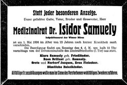 Dr. Isidor Samuely 