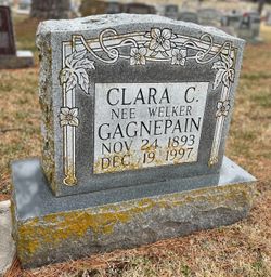 Clara Catherine <I>Welker</I> Gagnepain 