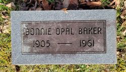 Bonnie Opal <I>Edgell</I> Baker 