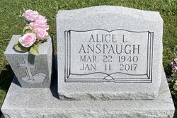 Alice Louise <I>Perrine</I> Anspaugh 