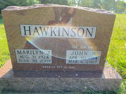 Marilyn J. <I>Peterson</I> Hawkinson 