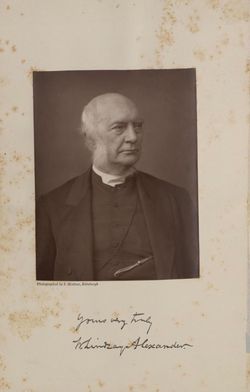 Rev William Lindsay Alexander 