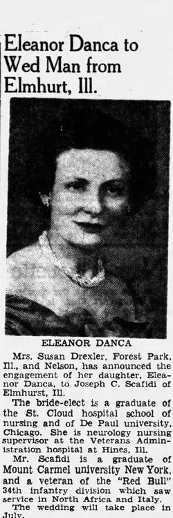 Eleanor Danca <I>Drexler</I> Scafini 