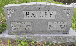 Reuben Bules “Rubin” Bailey 