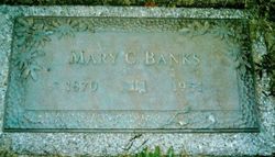 Mary C. <I>Cooney</I> Banks 