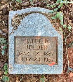 Hattie D <I>Alexander</I> Bolder 
