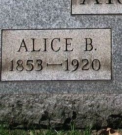 Alice B. <I>Beales</I> Arner 