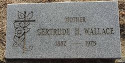 Gertrude <I>Hilt</I> Wallace 