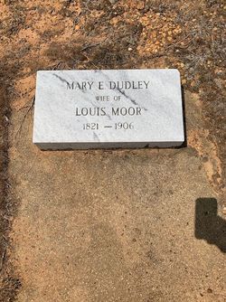 Mary E. <I>Dudley</I> Moor 