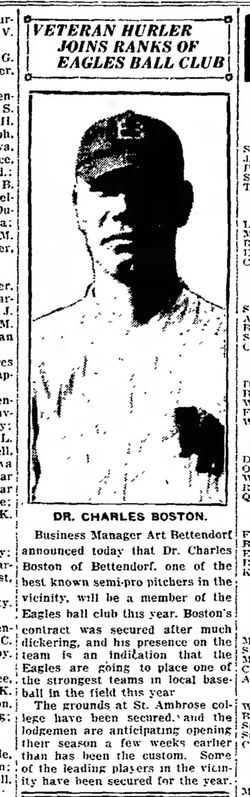 Dr Charles James Boston 