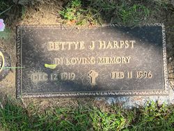 Bettye Jane <I>Marx</I> Harpst 