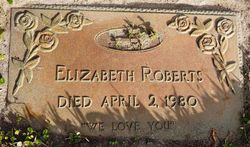 Elizabeth W <I>Scott</I> Roberts 