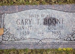Gary Taylor Boone 