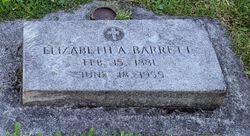 Elizabeth Ann <I>Haines</I> Barrett 